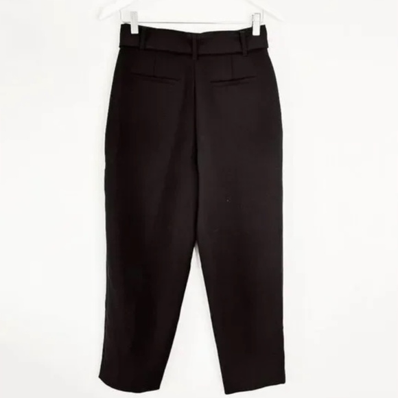 Aritzia Jallade Tie-Front Black Pants Size 6 - Picture 2 of 3